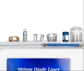 980nm 6 in 1 Diode Laser Beauty Machine Professional Salon Use for Vascular Care Nail Care and Skin Rejuvenation