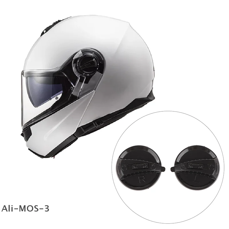 

【S】1Pair Flip Up Helmet Shield Base Holder Replacement Parts For FF300 FF325 Windscreen Holder Base Visors Accessories