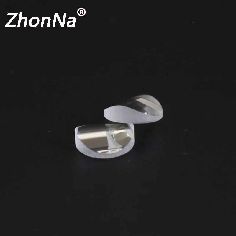 Professional Optical Focusing Lens, Laser Installation Accessories, 30 Degrees, Diameter 8mm, Glass Material, 400-700nm, 5PCS