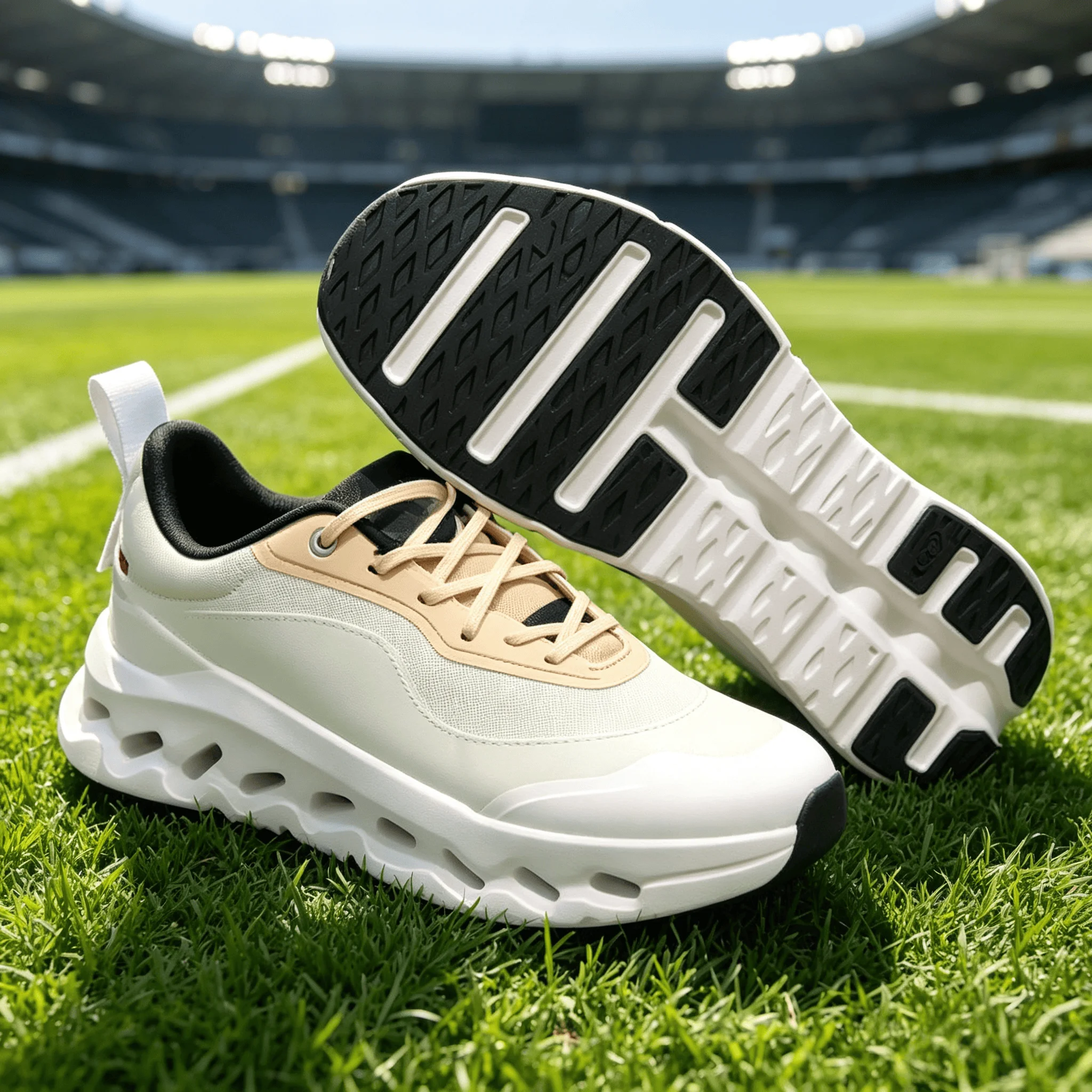 Chaussures de sport pliables et portables Shox Pillar pour voyages d'affaires, promenades légères et activités athlétiques ‮ seohS asicseS