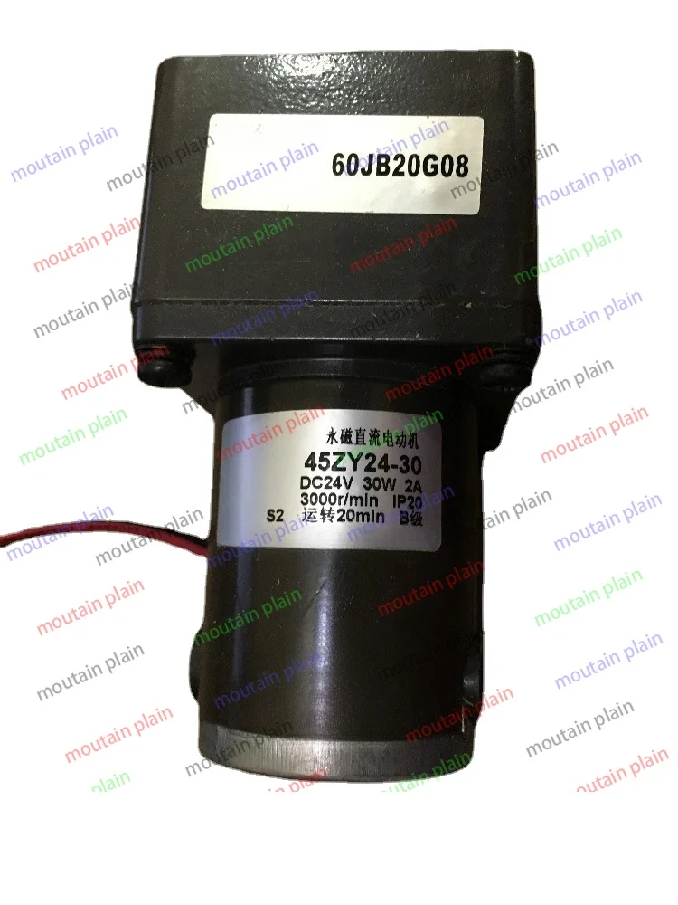 Deceleration DC Motor motor to  Motor 3000 RMP  45ZY24-30 / 60JB20G DC gearmotors 24V