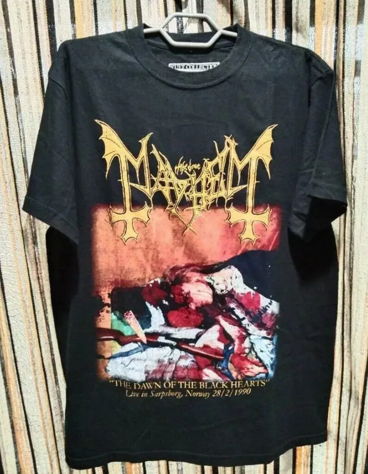 Mayhem Band Tshirt, Vintage Mayhem Retro Unisex Tshirt