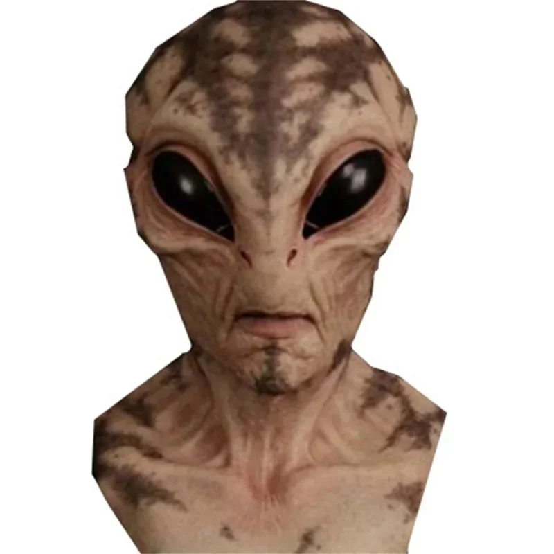 6 Typen Halloween DIY Alien Masken Horror Cosplay Kostüme Halloween Party Latex Vollgesichtsmaske Prop Terror Kopfbedeckung Puppe Masquera