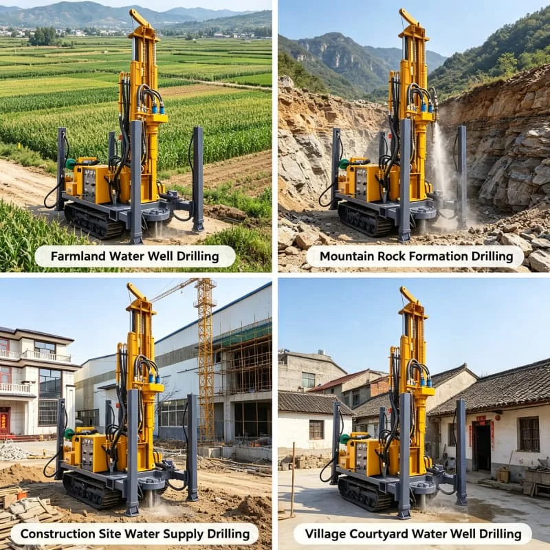 Heavy Duty Water Air Rig Grease Bank Lubrication Points Labeled Easy Routine Service Customized Hole for Construction Contractor