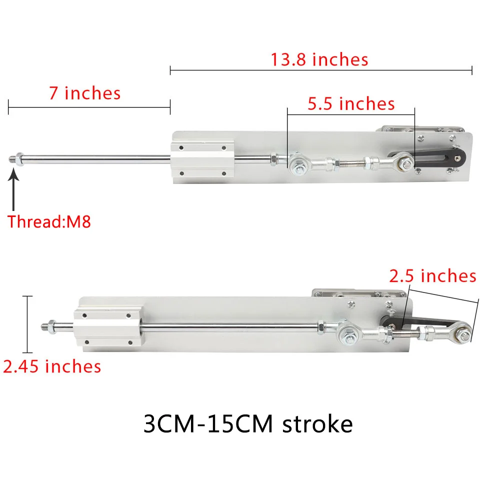 Telescopic Sex Machine Masturbation Sexual Toys for Men and Women Stroke 3-15cm Adjustable Speed Reciprocating Linear Actuator