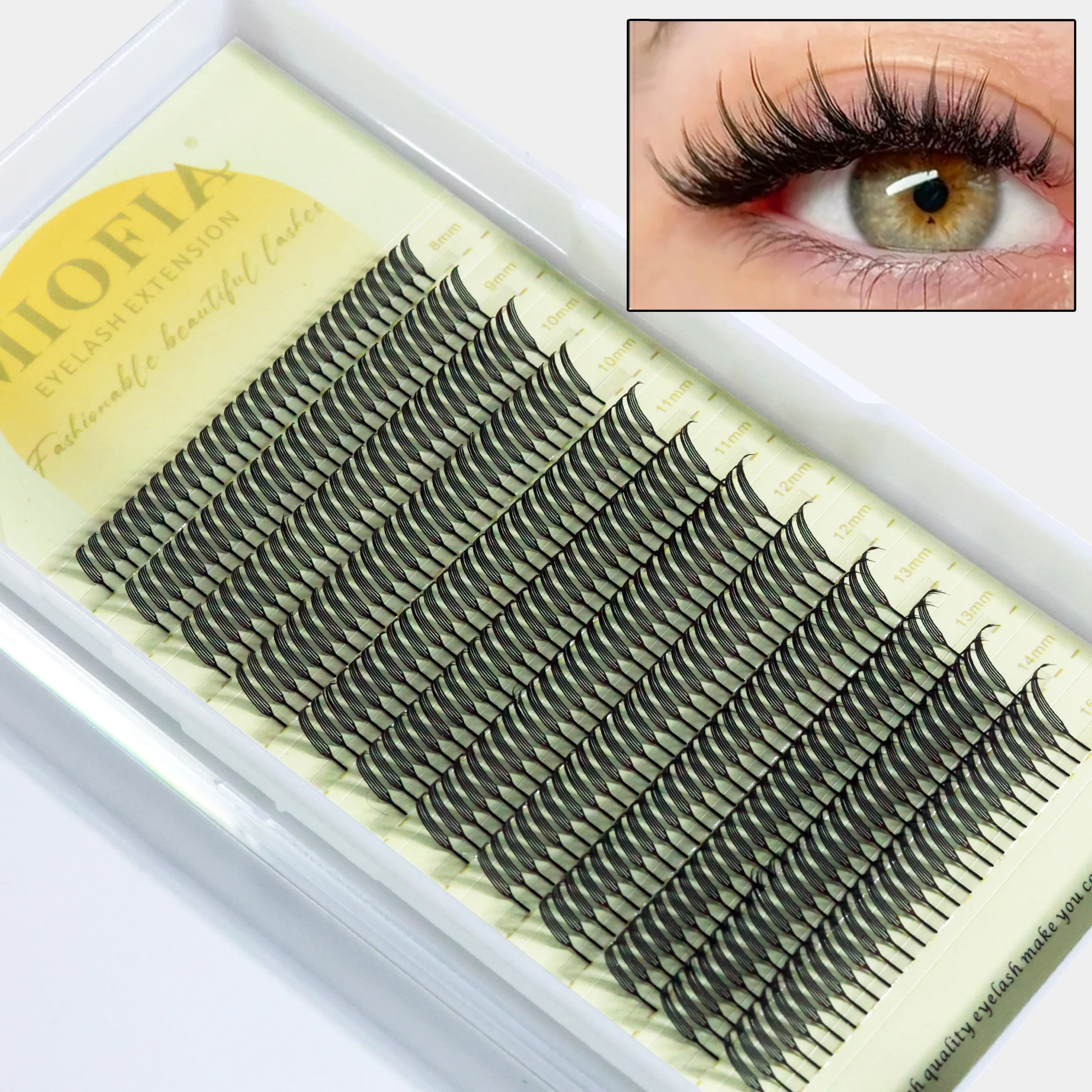 ขนตาปลอม MIOFIA แบบ Anime Narr - Eyelash Extension Anime Style บทวิจารณ์และราคา