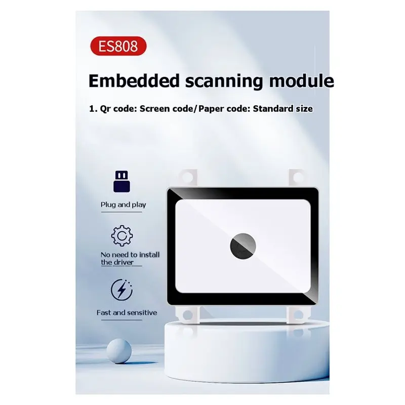 A41Z-2D Barcode Scanner Module Embedded Mini Size Scanning Module Automatic Intelligent Sensitive Sensing 2D QR Reader