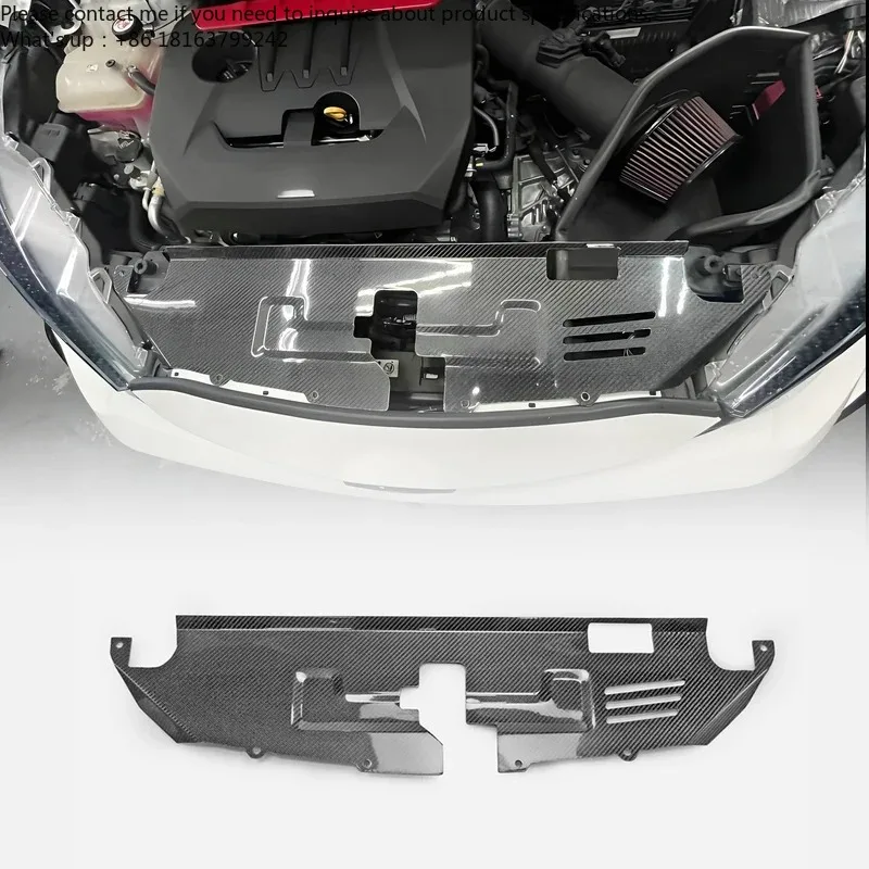 

For Toyota GR Yaris GXPA16 TAB Type Cooling Slam Panel - Carbon Fiber/Glass Fiber Engine Bay Cover for G16E 1.6T 2020+