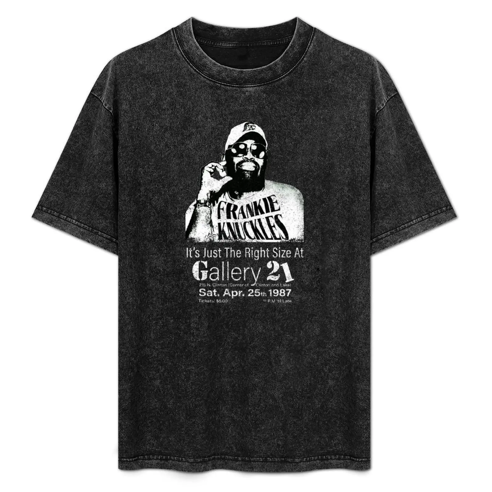 

Frankie Knuckles live at Gallery 21 Chicago 1987 T-Shirt Quick Dry Outdoor Sports T-Shirt