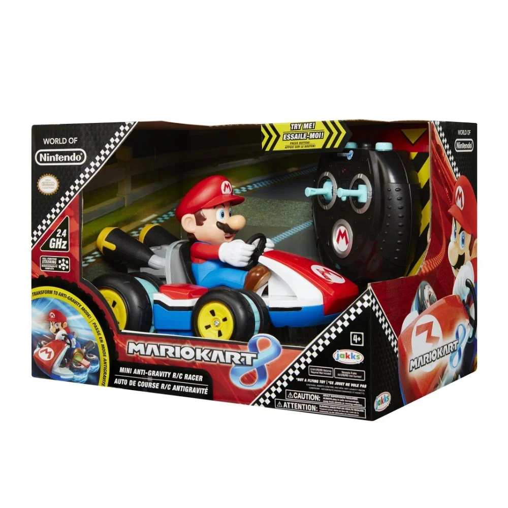 

Game Super Mario Bros Remote Car Toys Anime Figures Luigi Mario Action Figure Toy Collectible Model Toys Kids Birthday Xmas Gift