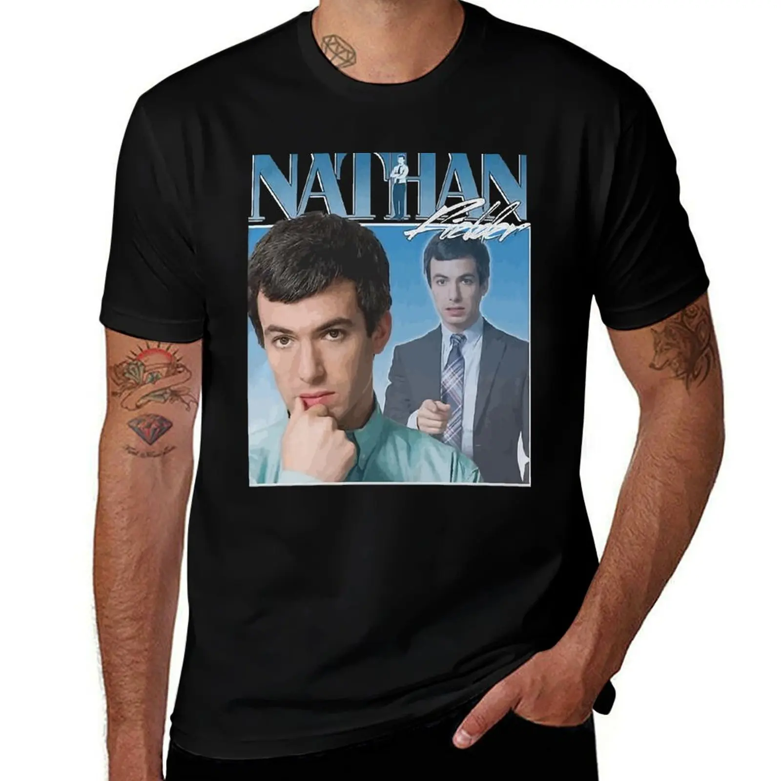 Nathan Fielder T-Shirt t shirt man plain T-Shirt