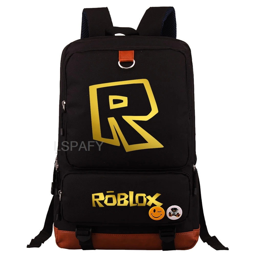 Roblox Game Peripheral Shoulder Bag Mężczyźni i kobiety Podróżna torba na komputer Torba dla uczniów szkół podstawowych i średnich o dużej pojemności