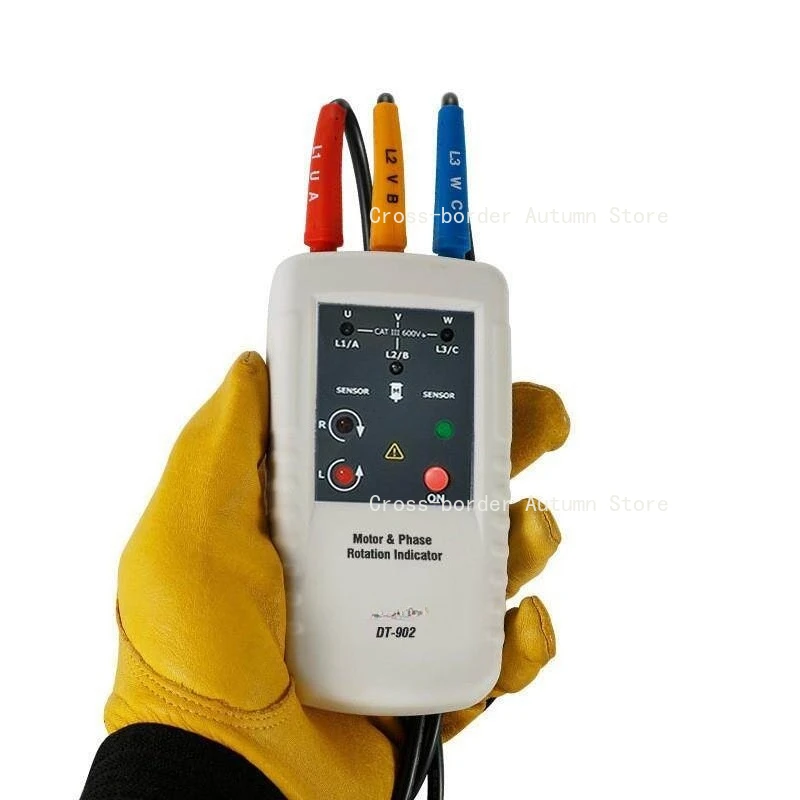 Motor Phase Switch Indicator DT-902 Phase Sequence Chart Handheld Motor Test and Phase Switch Indicator DT901