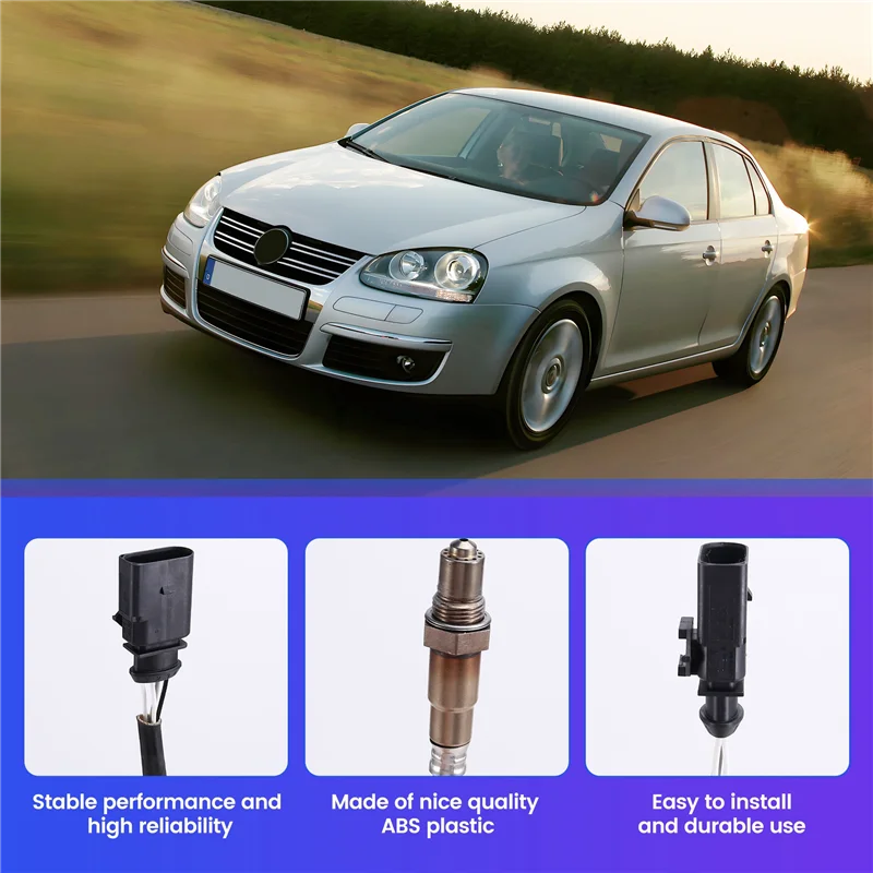 

A73X-5Pcs Oxygen Sensor 1K0998262E For Jetta 2.5L 2005-2014 06J906262J 0258006986 0258006986