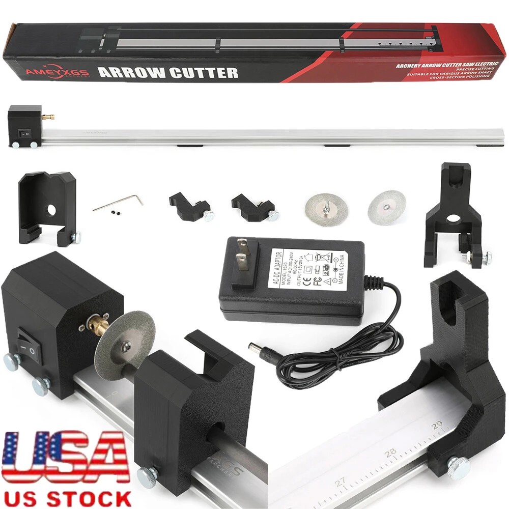 

100-240V Electric Arrow Grinder Saw Blade Cut and Grinding Arrow Shaft for Bow Outdoor Shooting Hunting Archery Arrow Shaft Tool