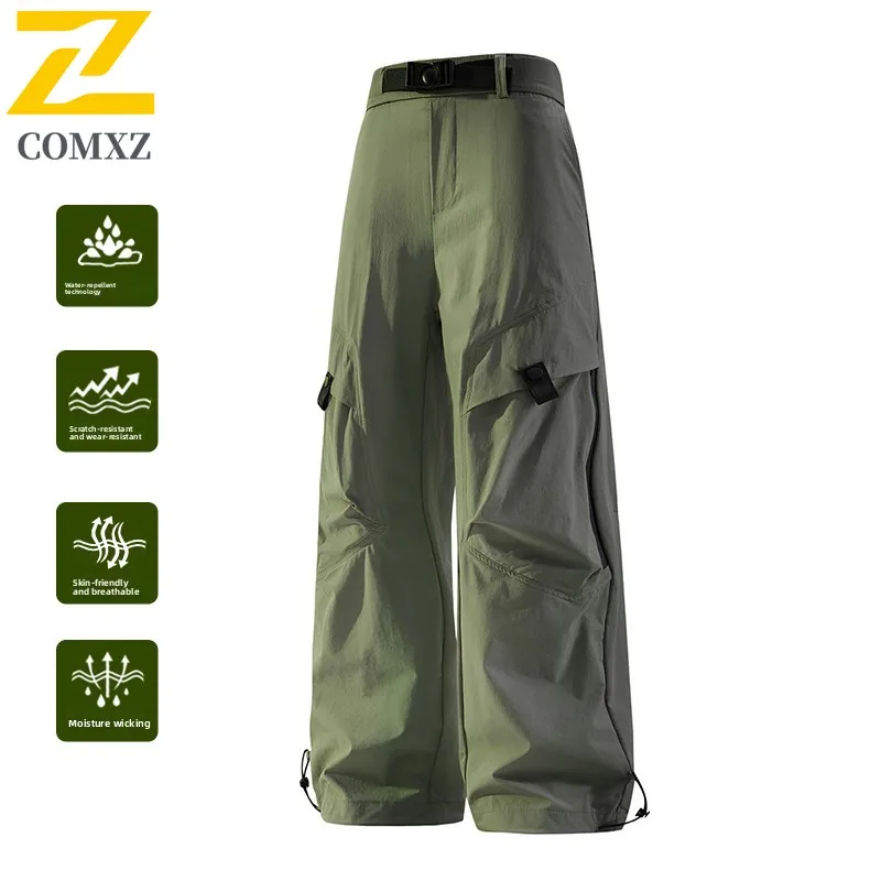 

Men's Cargo Pants 2025 New Autumn Water Repellent Wrinkle Resistant Pants Camping Trekking Outdoor Mountain Style Trousers