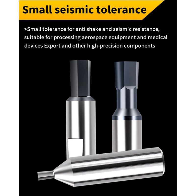 ไม่ได้มาตรฐานที่กําหนดเอง SKH-51 รุ่นของเครื่องเจาะหกเหลี่ยม CNC เครื่องมือเจาะแบบหมุน (สําหรับการประมวลผลทองแดง / อลูมิเนียม)