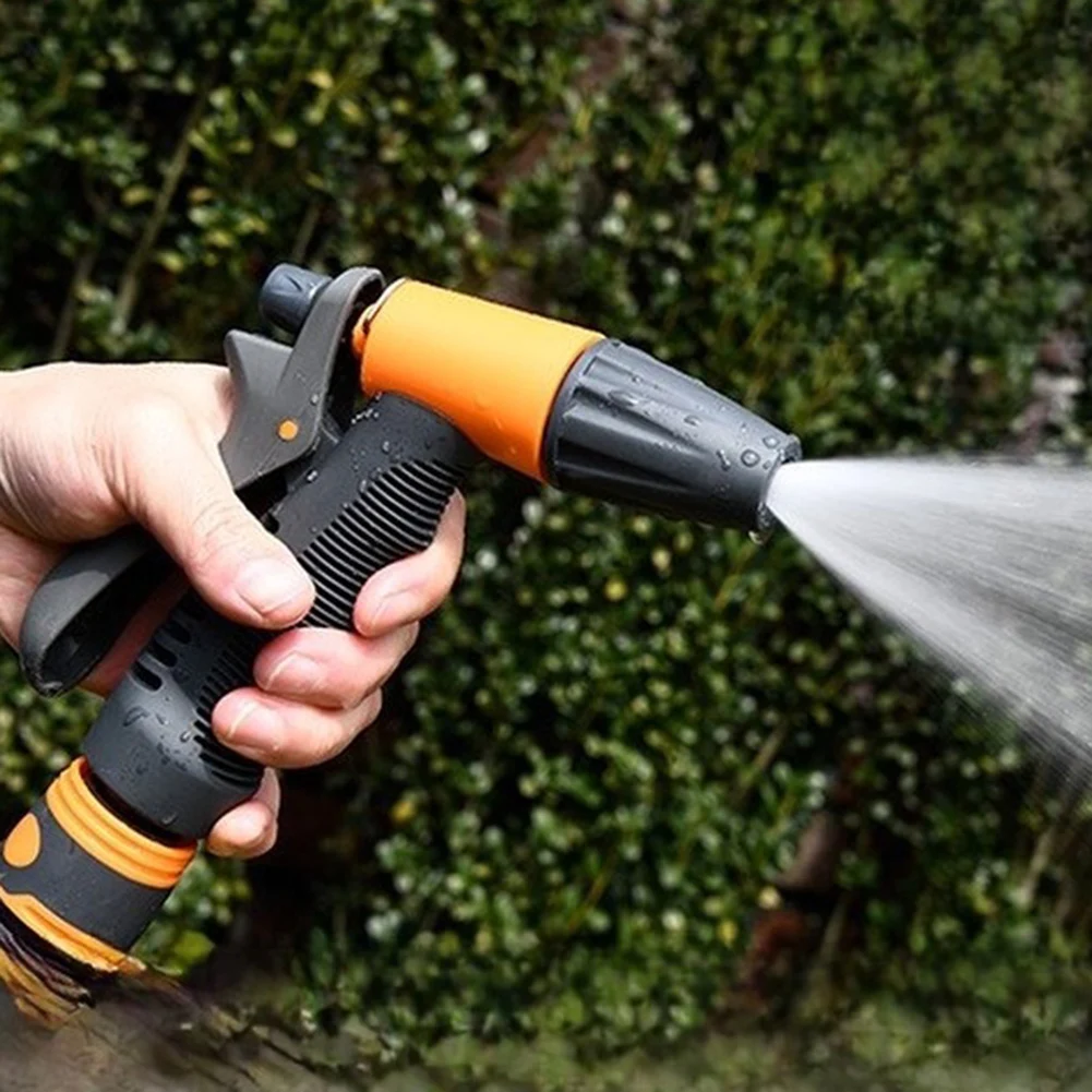 Grip Spot Car Wash Rinse Garden Water Hose Nozzle Sprayer For Auto Cleaning RV, Boat Washing, Plant Watering Adjustable Spray