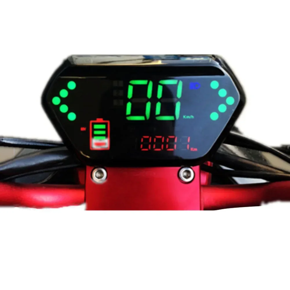 36 48V 60V 72V LCD Display Meter Control Panel Electric Bicycle Accessories For Electric Bike Scooter Motor 6pin Interface