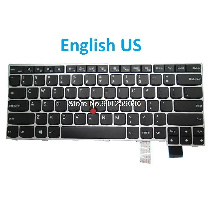 

Клавиатура для ноутбука Lenovo Thinkpad 13 Gen 2 T470S T460S, английский, США 01EN641 01EN600 01EN764 01EN805 LIM14Q33-9205, новинка