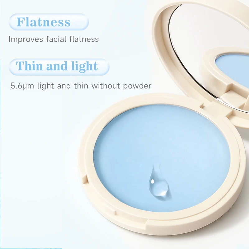 كريم إعداد الجيلي وكريمة الإعداد الخالية من البودرة تدوم طويلاً، خفيف الوزن، مقاوم للماء، مقاوم للعرق وغير لزج #4