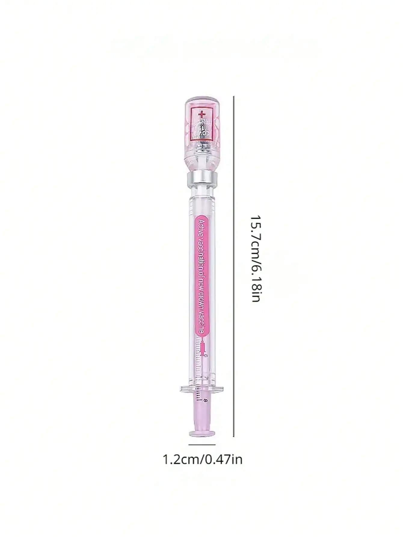 Random Syringe Pens Creative-Fun Pen Novelty Medical Ballpoint Pens Gift for Nurses,Nurse Doctor Pretend Play Party Supplies