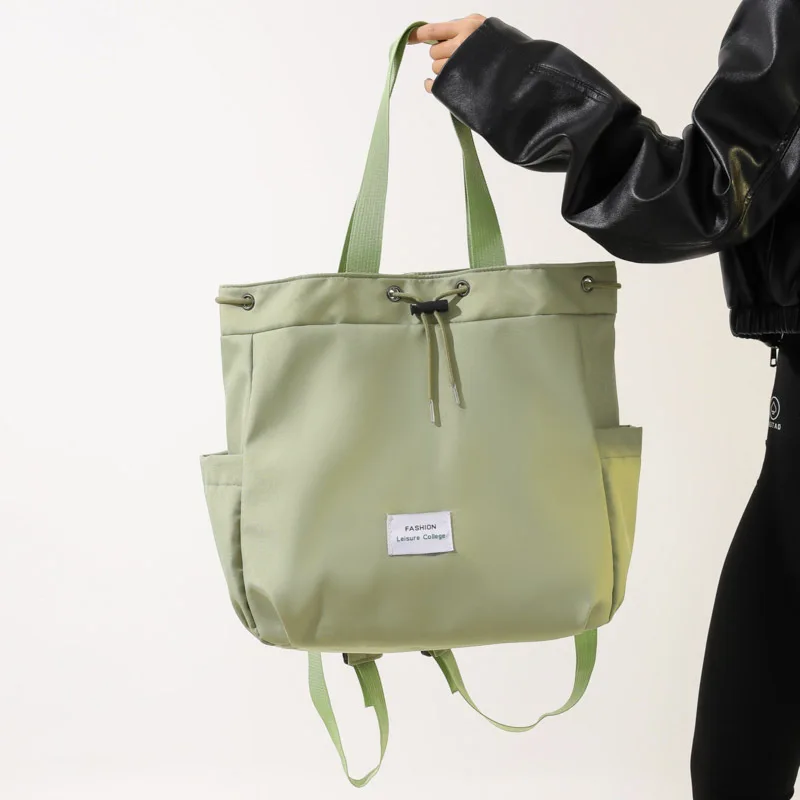 Large Capacity Canvas Women Tote Bags Fashion Female Shoulder Bag Commuting Carrying Bag Casual Designer Handbag Shopper Bag