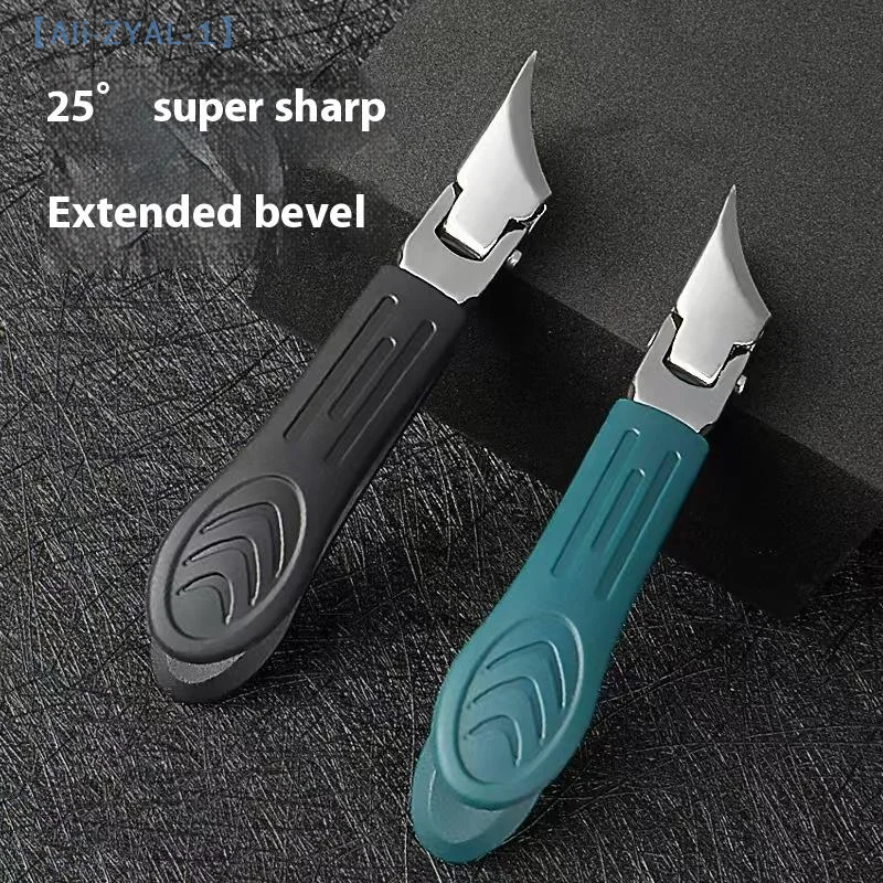 

【ZYAL-1】1 Pcs Stainless Steel Nail Clipper High-end Anti-Splash Slant Edge Nail Clipper Eagle Beak Trim Nails Fingernail Clipper