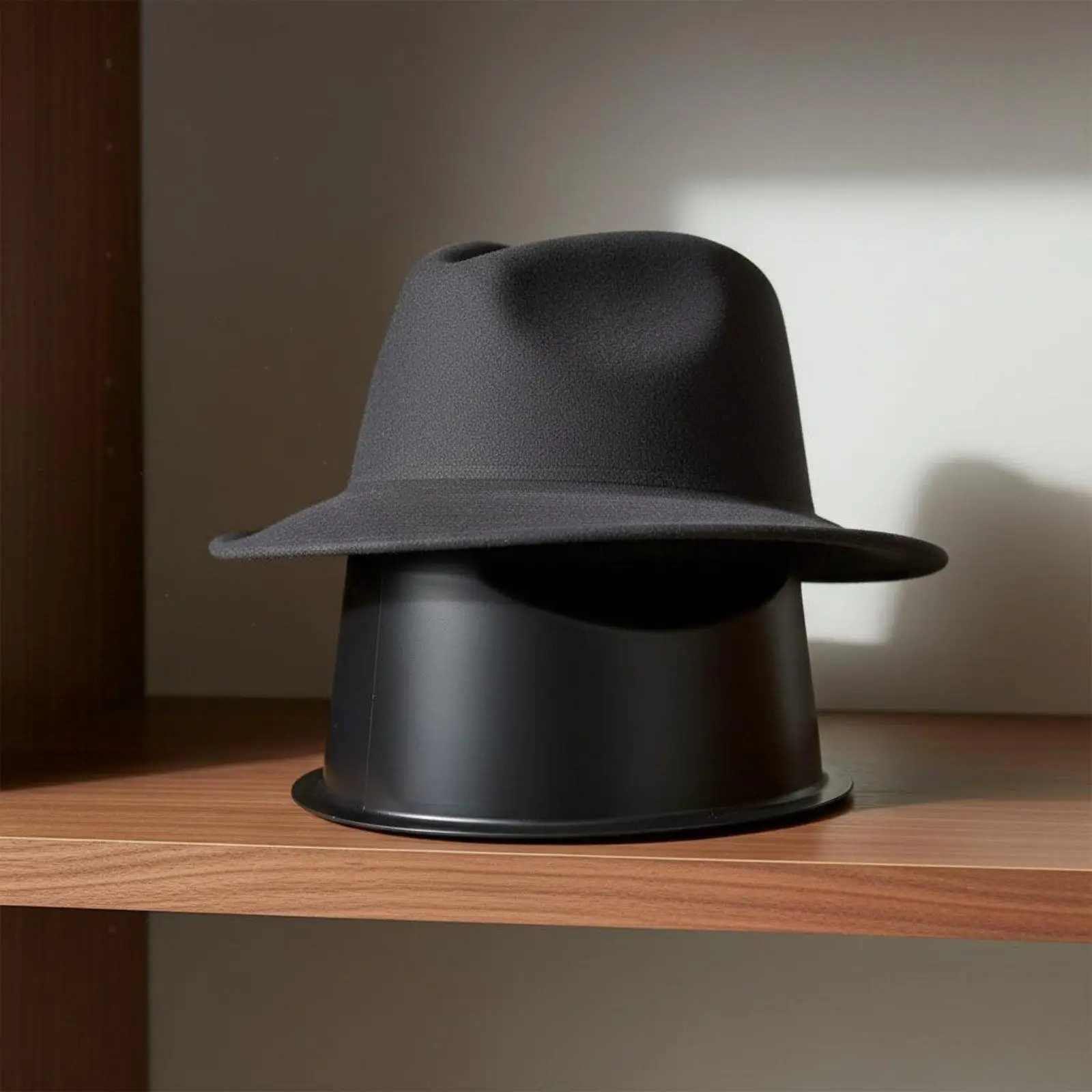 Durable Plastic Hat Stand Thick Structure Hat Hanger for Home Hat Storage Organization and Display