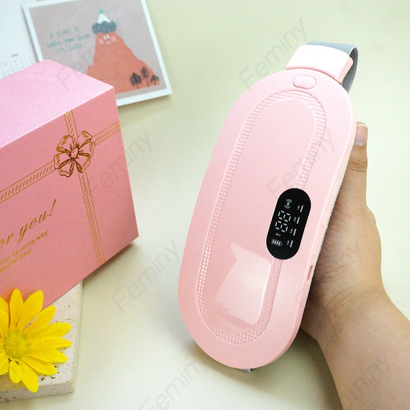 

Portable Heating Pad for Period Cramps Electric Cordless Heating Pad for Menstrual Cramps Relief Wearable Heat Pad Belt