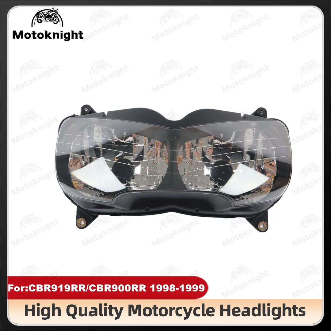 

Fit for Honda CBR919RR Headlight Assembly 1998 1999 CBR 919 RR 919RR CBR900RR Head Light Lamp Motorcycle Headlamp Assembly