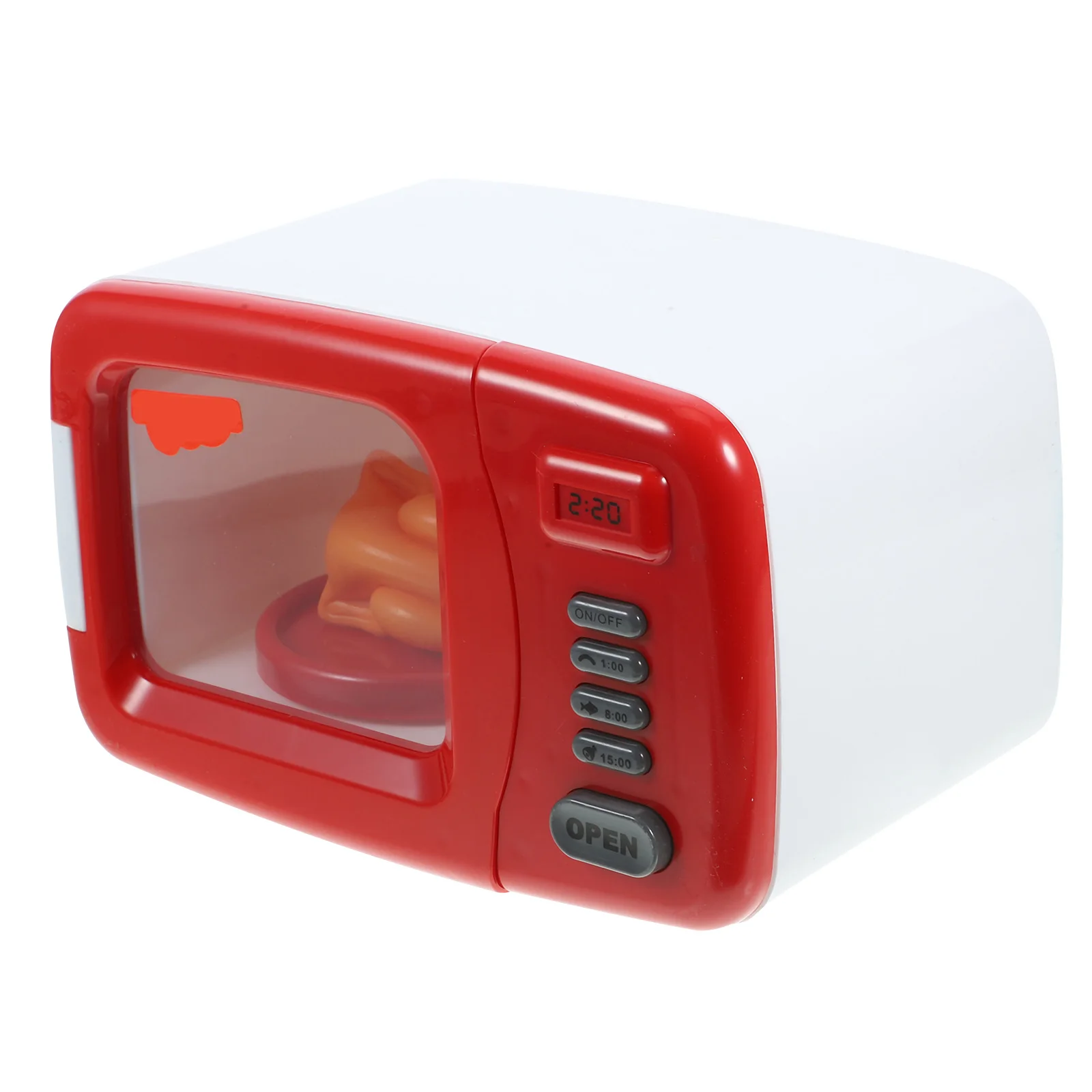 

Simulation Microwave Oven Practical Toy Creative Role-play Children Furniture Plaything Abs Simulated Mini