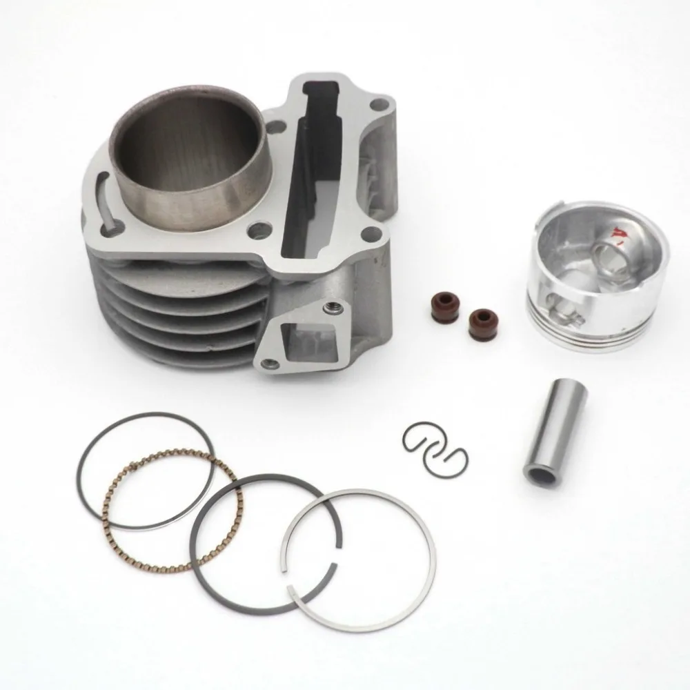 80CC BIG BORE PERFORMANCE CYLINDER KIT 47mm Gasket FOR SCOOTERS WITH GY6 50cc QMB139 MOTORS  Moped Parts