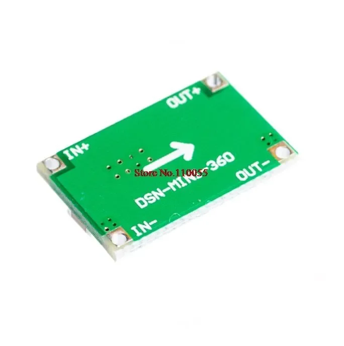 10 pcs RC Airplane Module Mini 360 DC-DC Buck Converter Step Down Module 4.75V-23V to 1V-17V 17x11x3.8mm Mini360 N