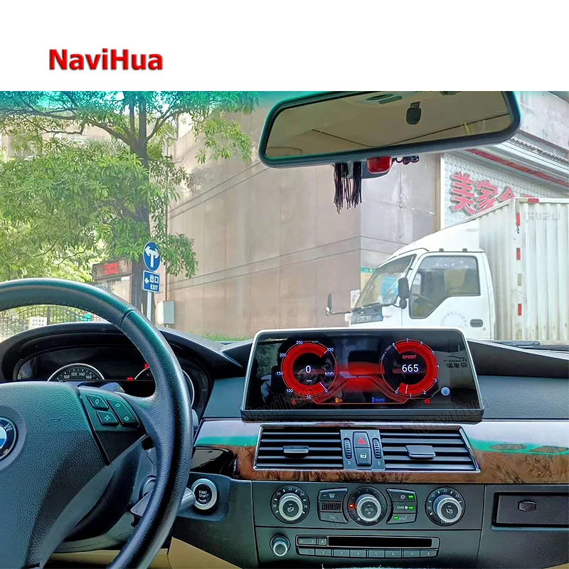 Navihua Android 10 Stereo NAVI Autoradio DVD Player For BMW 5 series e60 3 Series E90 CCC CIC GPS Navigation Radio