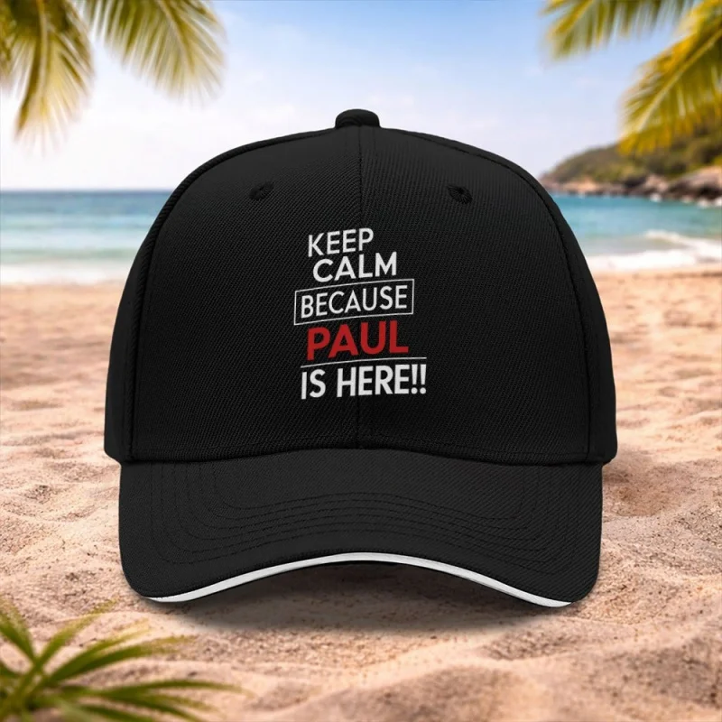 Paul-Themed Baseball Cap for Men & Women – Lightweight Adjustable Unisex Hat, Machine Washable