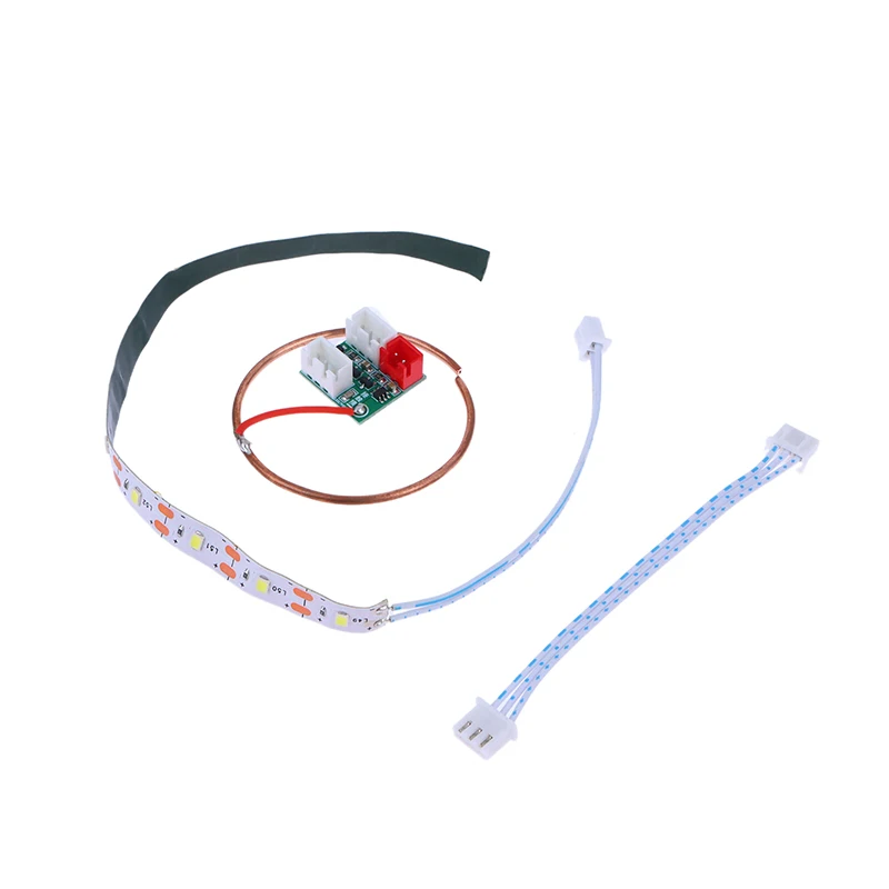 Kit de módulo de interruptor de inducción táctil de separación de aire de mesa de Río de alta calidad, bobina celular de inducción táctil de 5V, tira de luz azul