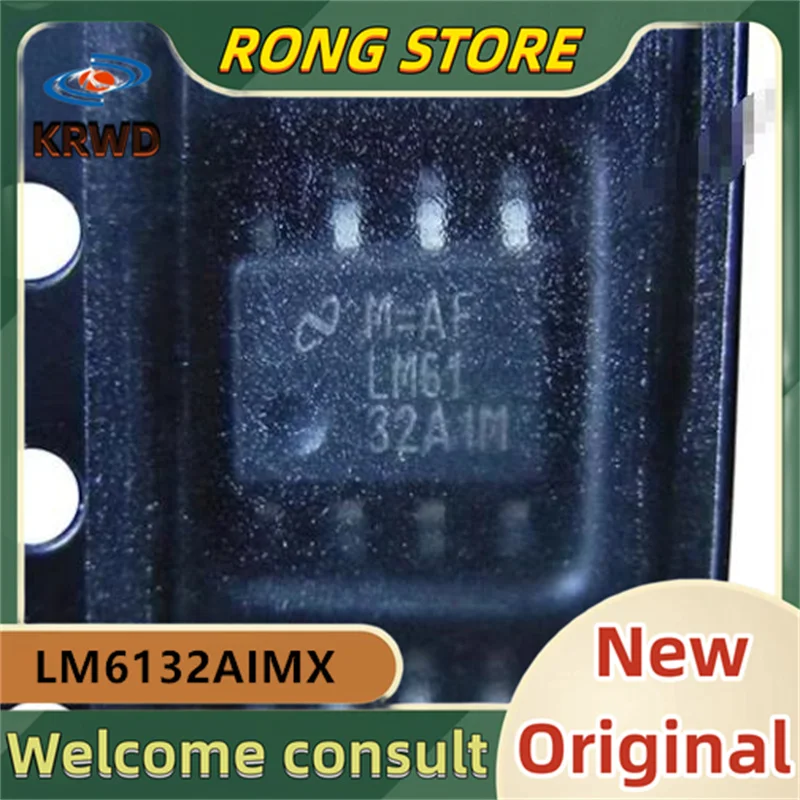 5PCS LM6132AIM New Original LM6132AIMX/NOPB LM6132AIMX LM6132 SOP-8