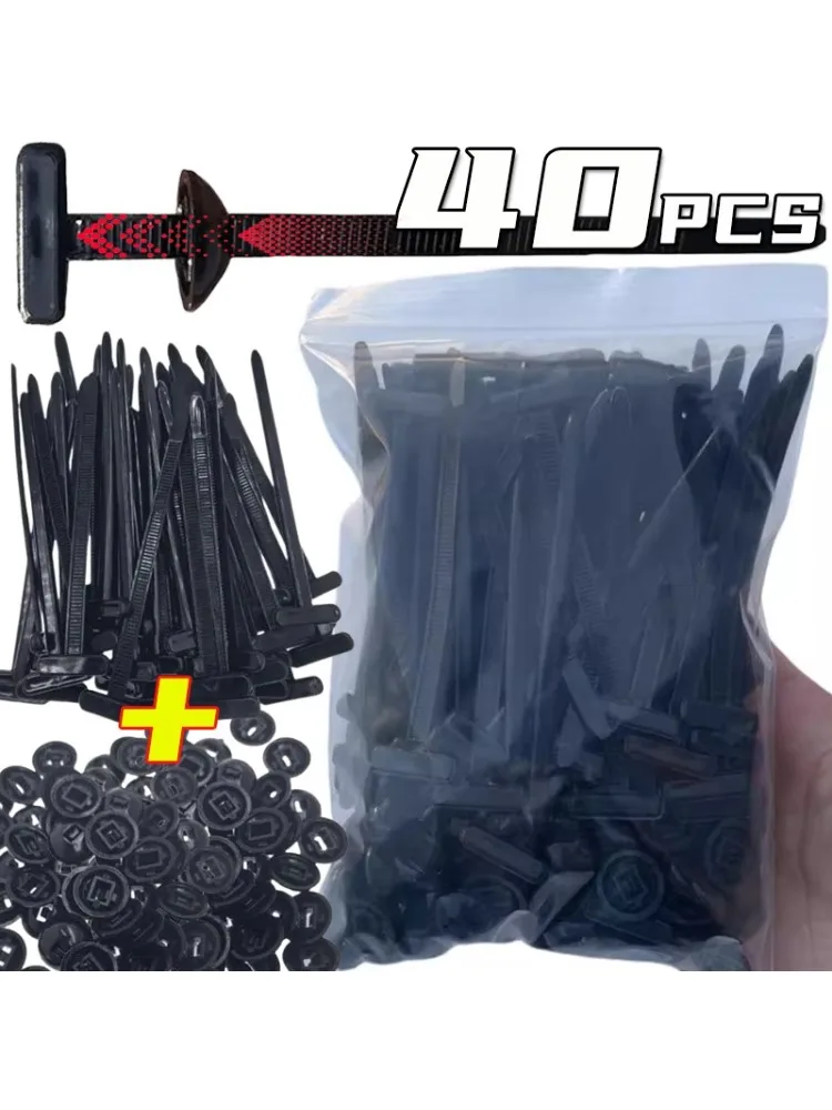 Clips de remplacement de vis en Nylon multifonctionnels pour voiture, ensembles de clips universels pour attaches automobiles, garde-boue de moteur de coffre, accessoires de protection