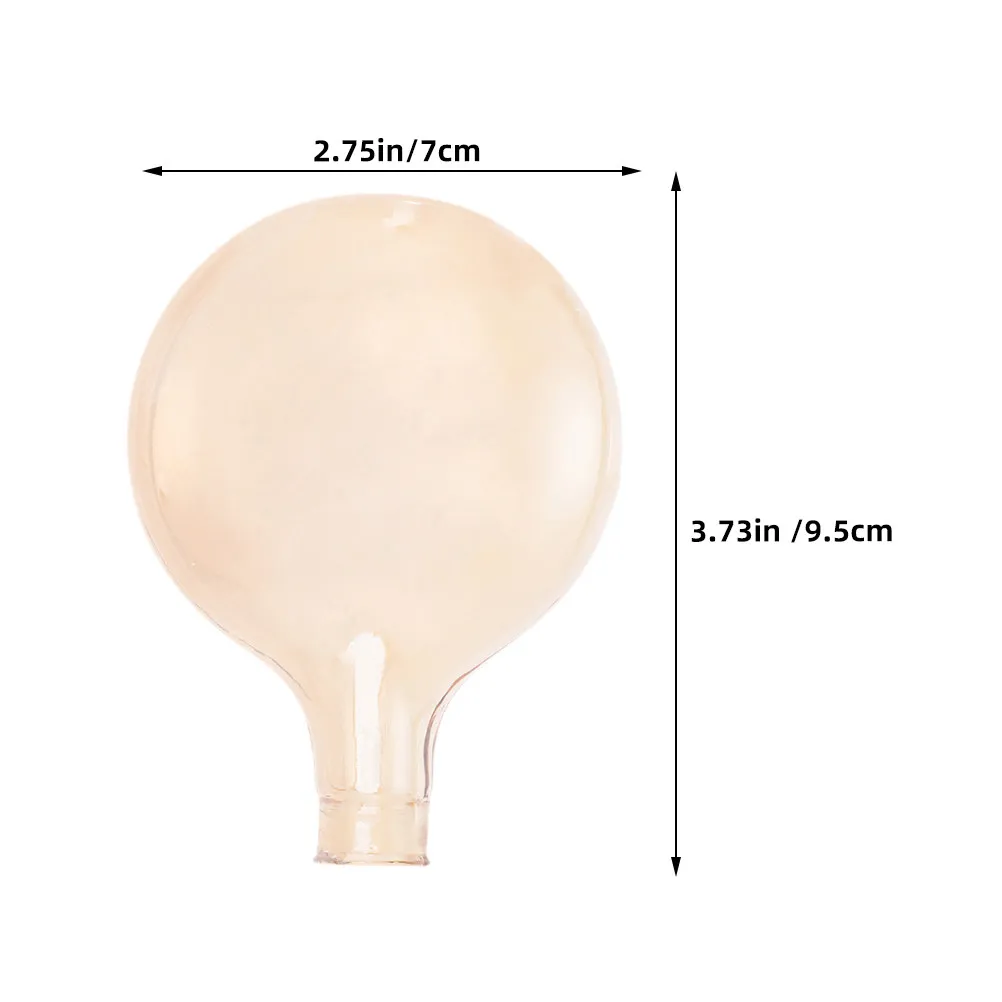 2Pcs Glass Pendant Lamp Shade Replacement Simple Elegant Design Brightens Space Soft Illumination Lampshade for Ceiling Hanging