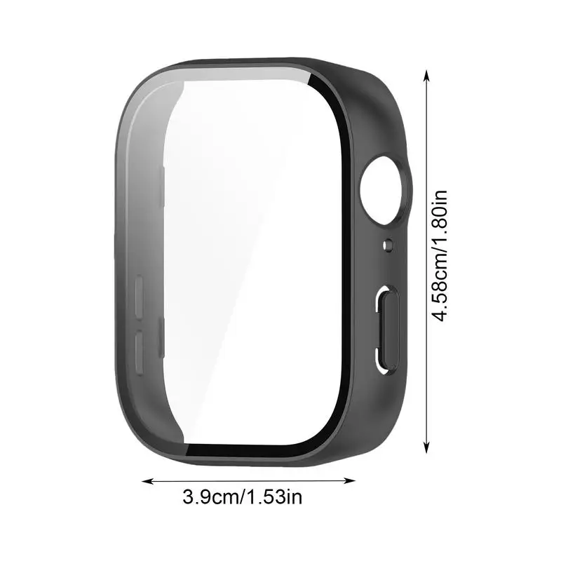 กระจก + เคสสำหรับนาฬิกา Huawei เคสป้องกันหน้าจอ3ชิ้นแบบแข็งกันกระแทก PC เคสนาฬิกากระจกนิรภัยสำหรับ Huawei Watch Fit 3