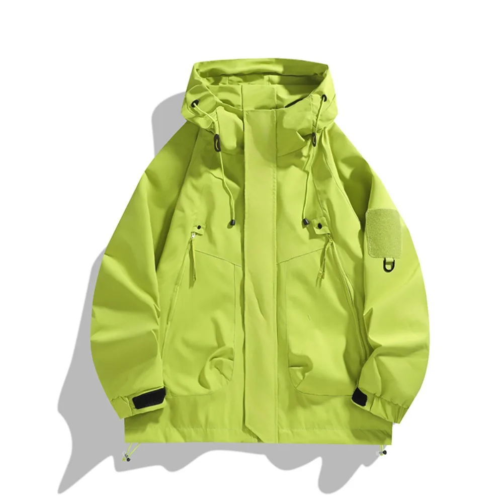 

Shock-up Jacket for Men and Women Casual Korean Version Hooded Outdoor Mountaineering Sportswear Youth Jacket