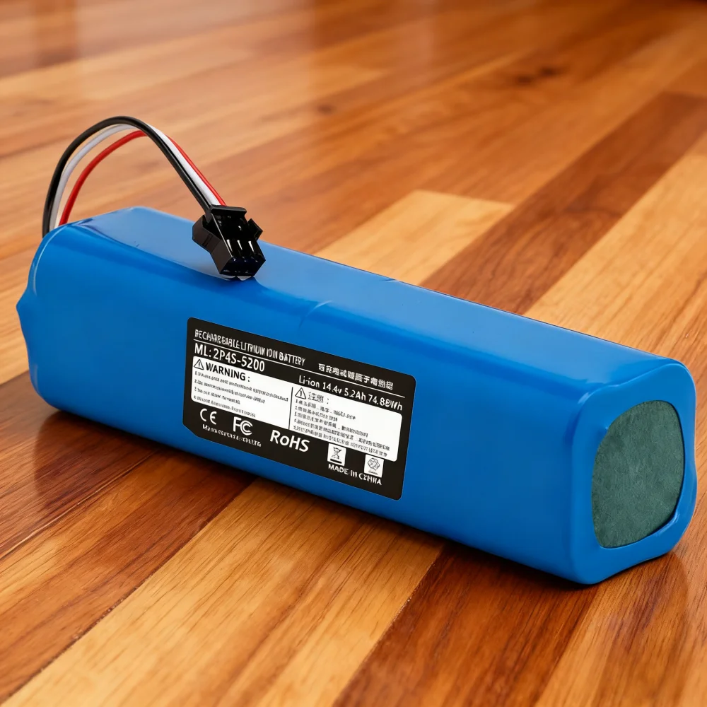 

Аккумулятор Li-ion 14.4V 5200mAh повышенной емкости для Proscenic M7 Pro, M8 Pro, Roidmi Eve Plus, Lydsto R1, Viomi S9, Uoni V980