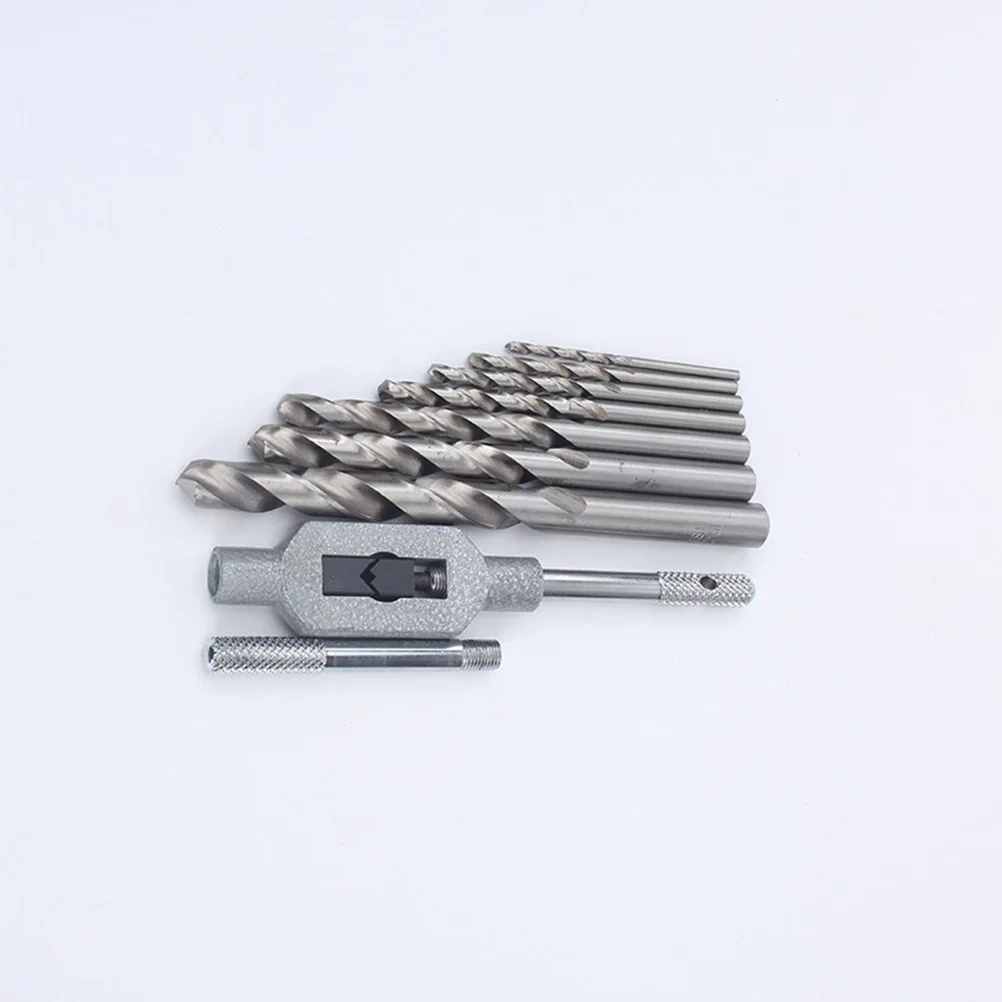 

15Pcs Screw Tap Tool Set Metric Alloy Steel Durable Manual Electric Tapping Tool DIY Drill Bit Screw Tap Set Drill Bit