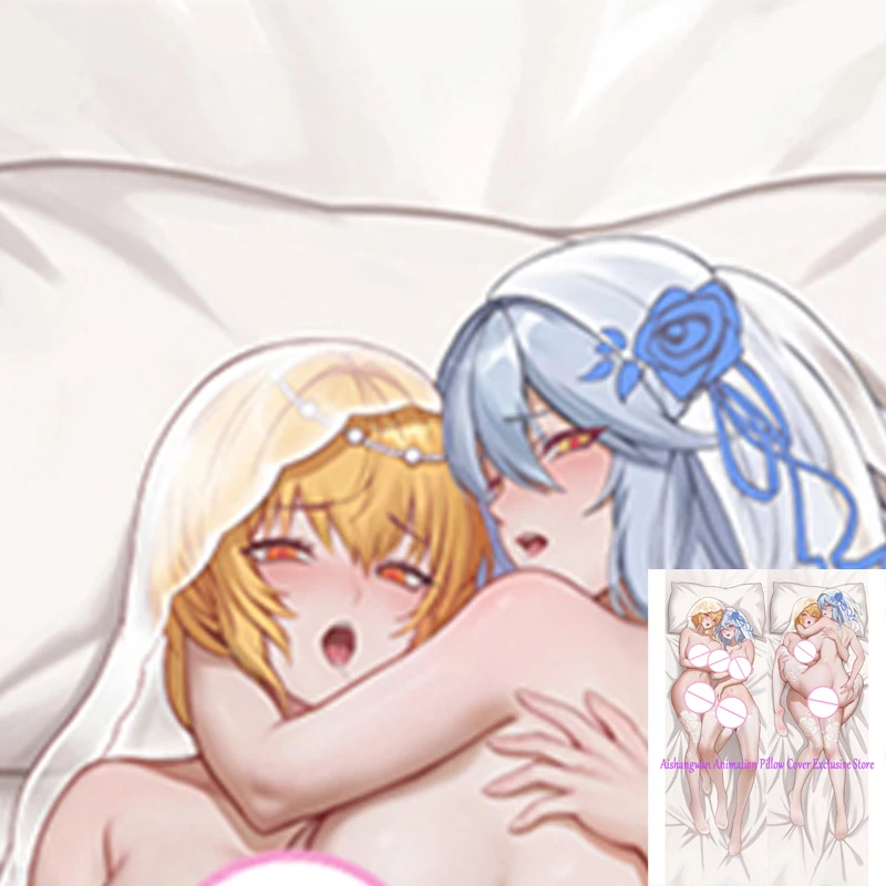 

Dakimakura Anime Pillow Cover Beautiful Girl Double Sided Print 2Way Bedding Festival Gifts Gifts