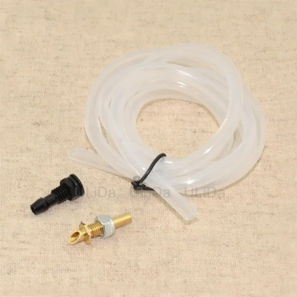 하단 워터 스크레이퍼 냉각 세트 입구 + 출구 입/젖꼭지/노즐 모터 ESC CC용 3x5mm 투명 실리콘 파이프