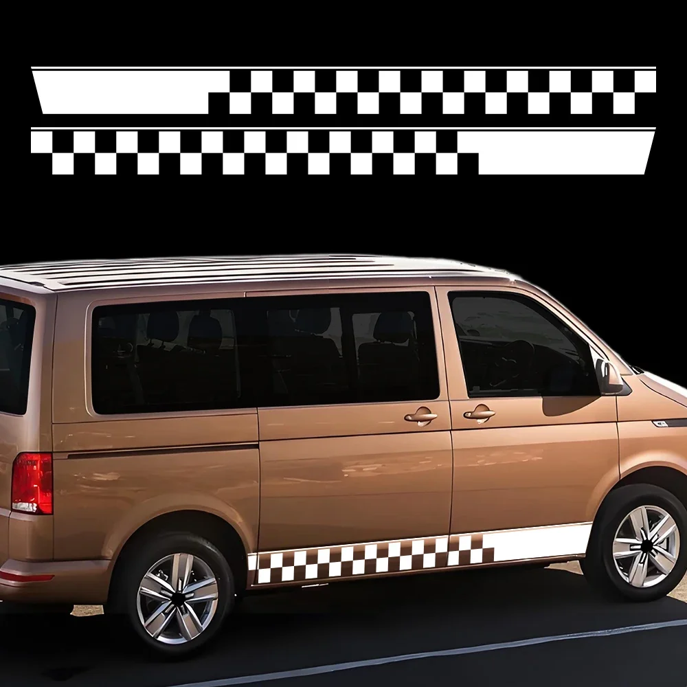 

Graphics Racing Sport Camper Van Decals Vinyl Stickers for VW Transporter T4 T5 Caravelle DIY Decoration Auto Tuning Accessories