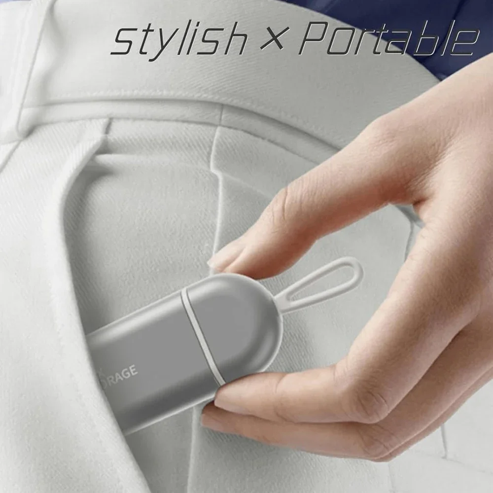 Travel Pill Organizer,Portable Pill Container Mini Daily,Small Pill Case Travel Medicine Organizer Pocket Vitamin