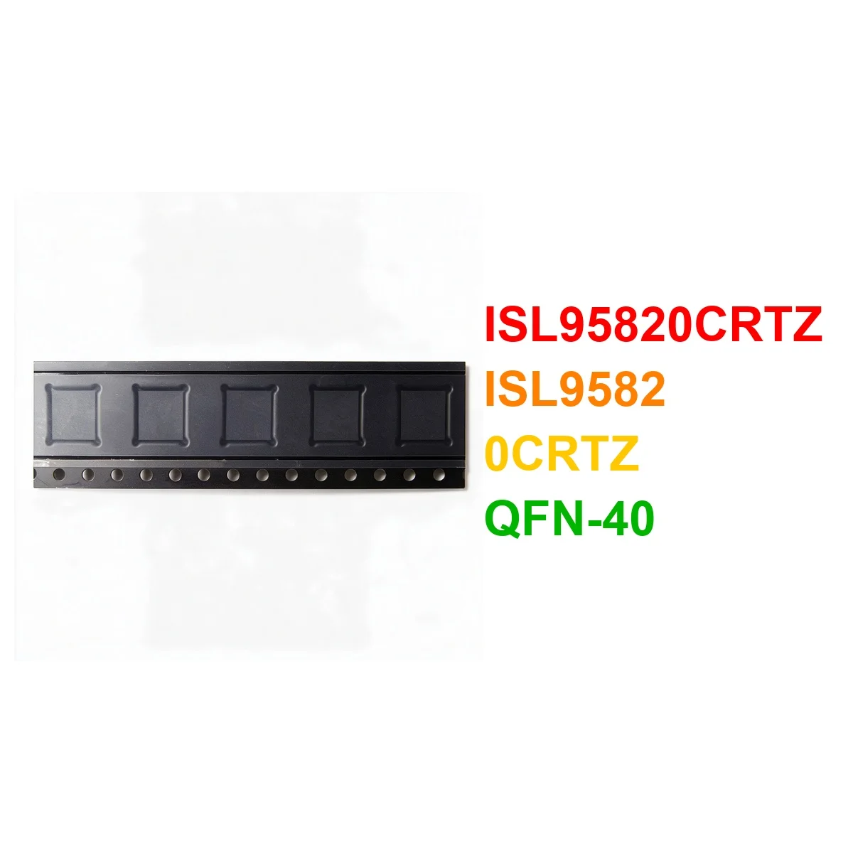(2piece) ISL95820CRTZ ISL9582 0CRTZ QFN-40 Chipset