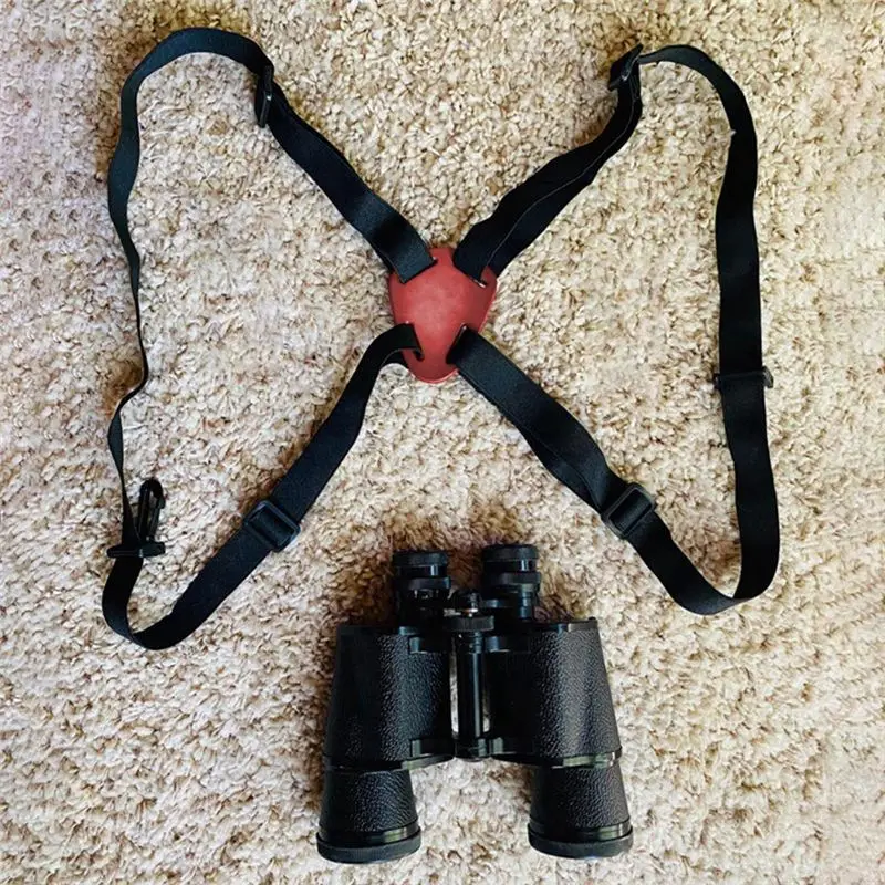 Learned- Outdoor Telescope Strap Camera Elastic Strap Rangefinder Strap Outdoor Sports Telescope Strap